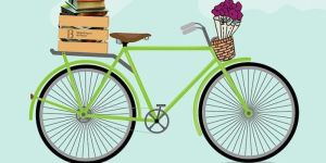 En roue livre : balade littéraire à vélo